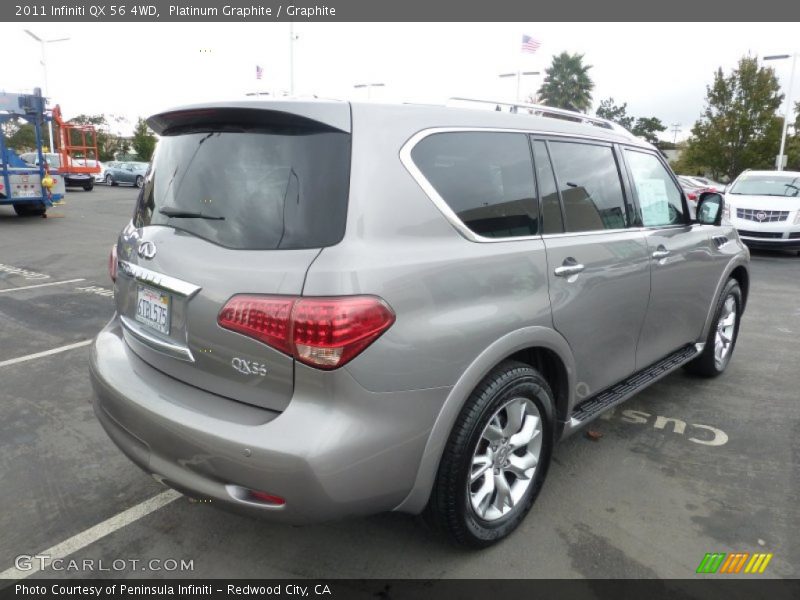 Platinum Graphite / Graphite 2011 Infiniti QX 56 4WD