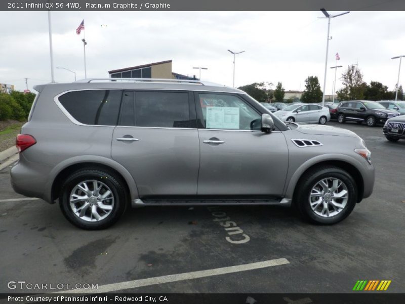 Platinum Graphite / Graphite 2011 Infiniti QX 56 4WD
