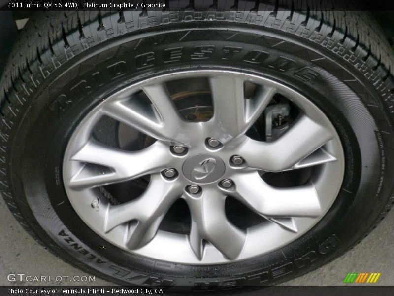 Platinum Graphite / Graphite 2011 Infiniti QX 56 4WD