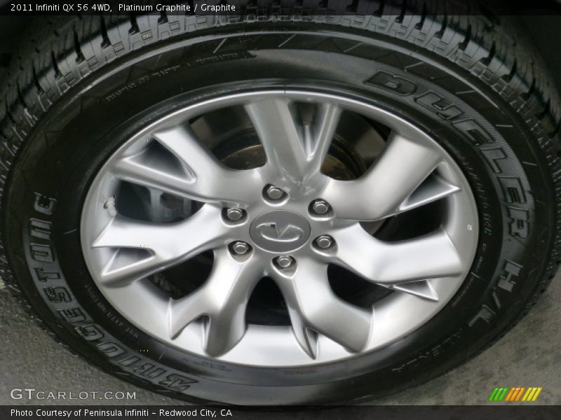 Platinum Graphite / Graphite 2011 Infiniti QX 56 4WD