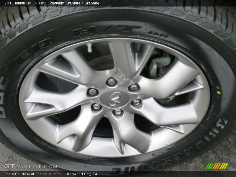 Platinum Graphite / Graphite 2011 Infiniti QX 56 4WD