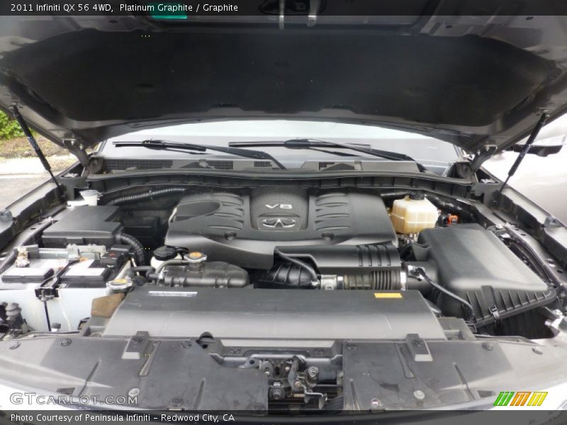 Platinum Graphite / Graphite 2011 Infiniti QX 56 4WD