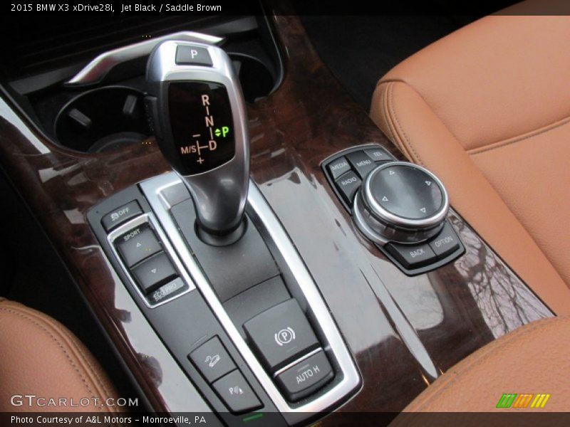 Jet Black / Saddle Brown 2015 BMW X3 xDrive28i