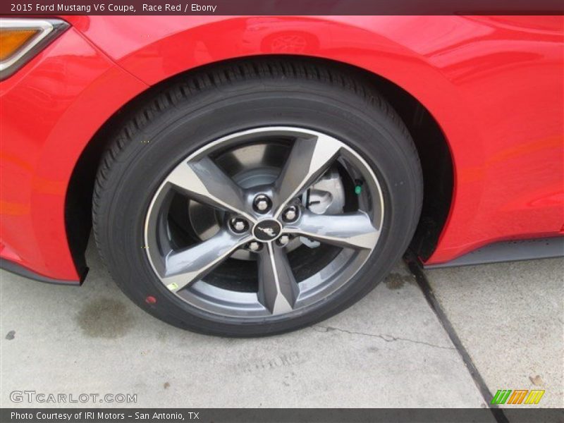 Race Red / Ebony 2015 Ford Mustang V6 Coupe