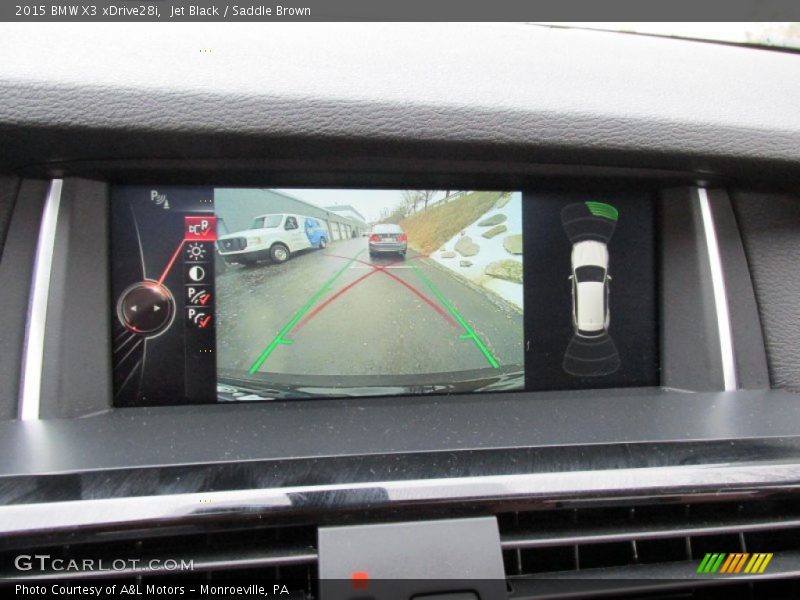 Jet Black / Saddle Brown 2015 BMW X3 xDrive28i