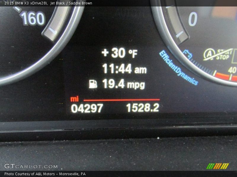 Jet Black / Saddle Brown 2015 BMW X3 xDrive28i