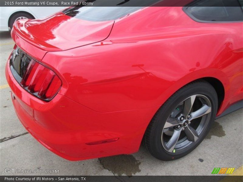 Race Red / Ebony 2015 Ford Mustang V6 Coupe