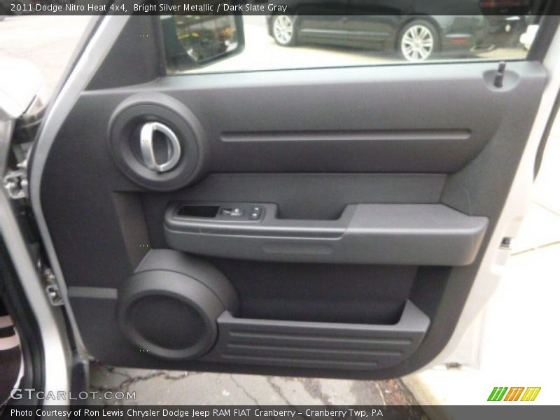 Bright Silver Metallic / Dark Slate Gray 2011 Dodge Nitro Heat 4x4