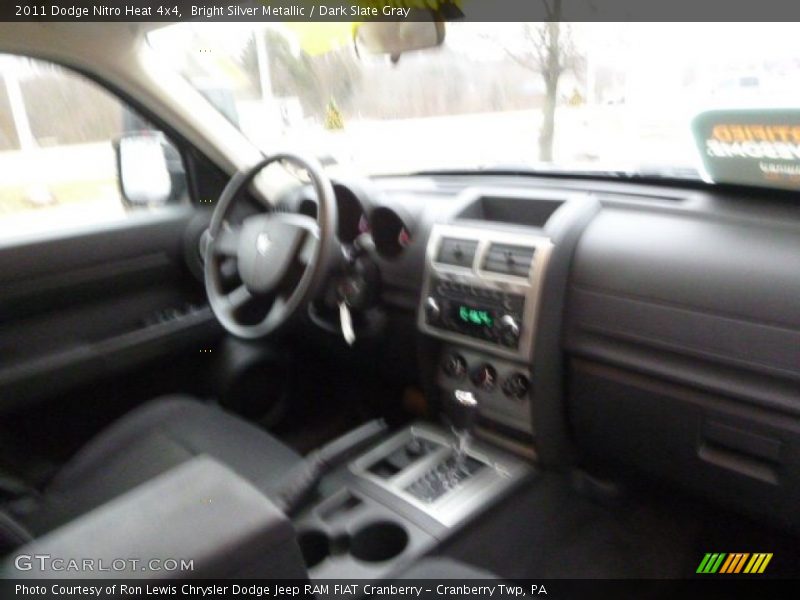 Bright Silver Metallic / Dark Slate Gray 2011 Dodge Nitro Heat 4x4