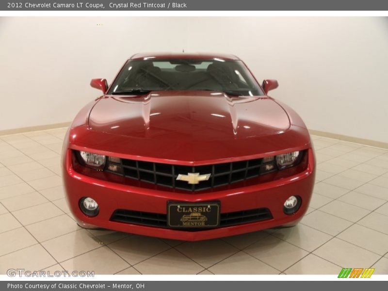 Crystal Red Tintcoat / Black 2012 Chevrolet Camaro LT Coupe
