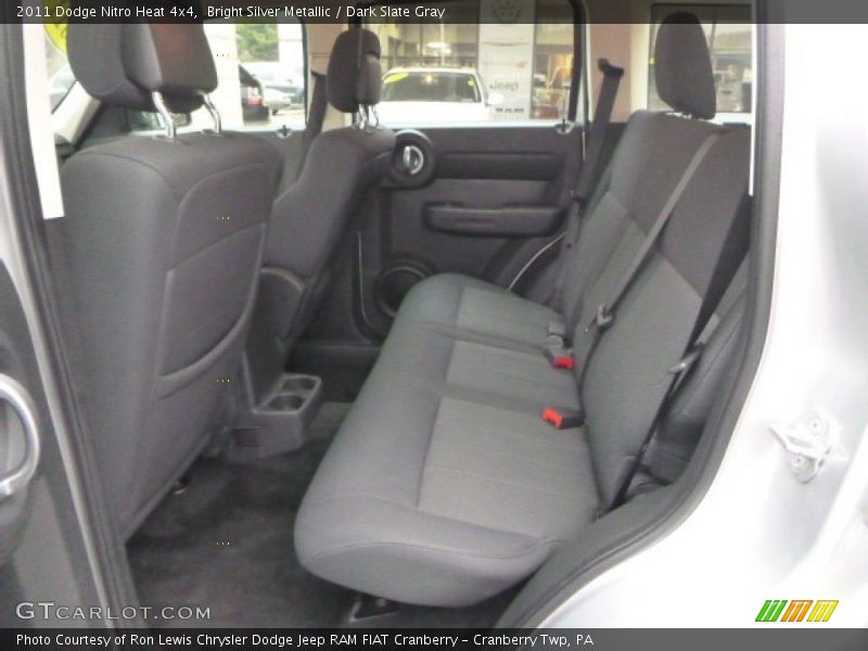Bright Silver Metallic / Dark Slate Gray 2011 Dodge Nitro Heat 4x4