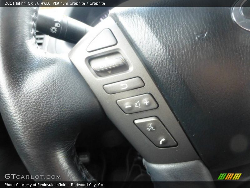 Platinum Graphite / Graphite 2011 Infiniti QX 56 4WD