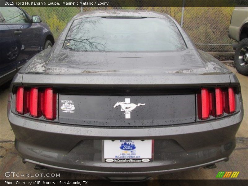 Magnetic Metallic / Ebony 2015 Ford Mustang V6 Coupe