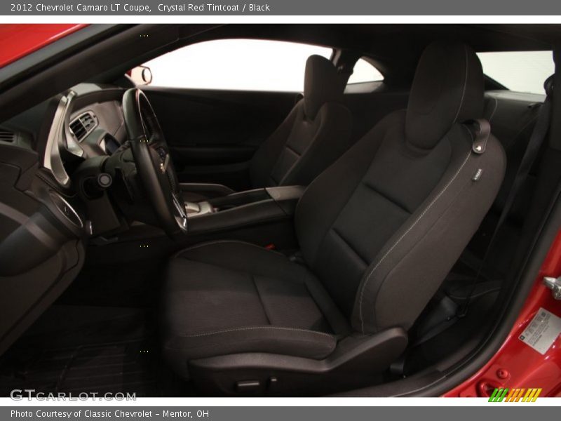 Crystal Red Tintcoat / Black 2012 Chevrolet Camaro LT Coupe