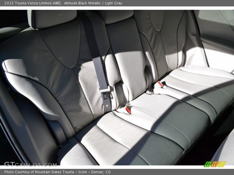 Attitude Black Metallic / Light Gray 2013 Toyota Venza Limited AWD