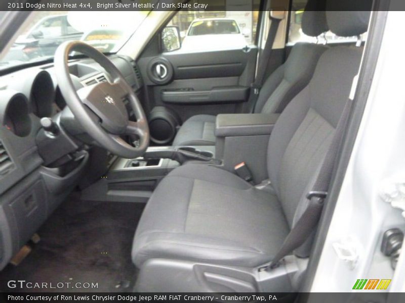 Bright Silver Metallic / Dark Slate Gray 2011 Dodge Nitro Heat 4x4