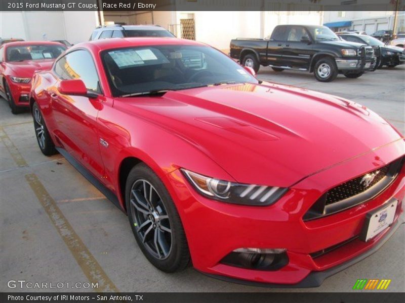 Race Red / Ebony 2015 Ford Mustang GT Coupe