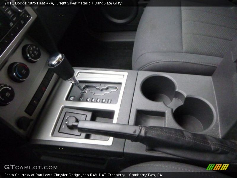 Bright Silver Metallic / Dark Slate Gray 2011 Dodge Nitro Heat 4x4