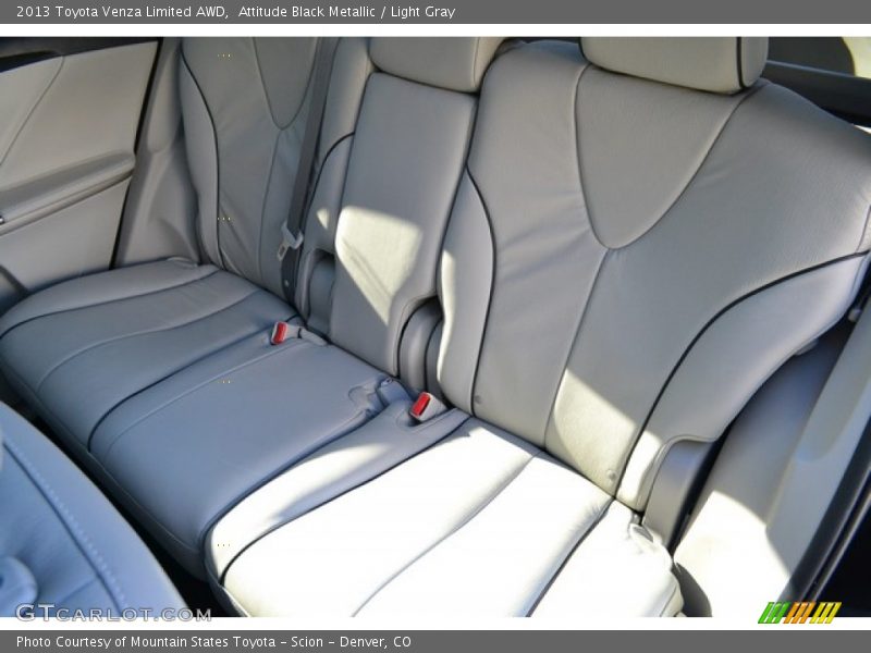 Attitude Black Metallic / Light Gray 2013 Toyota Venza Limited AWD