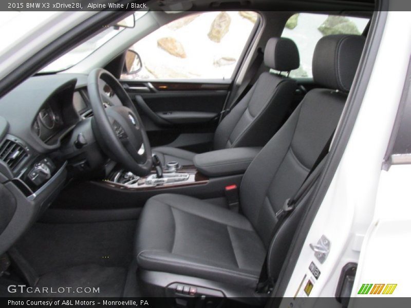 Alpine White / Black 2015 BMW X3 xDrive28i
