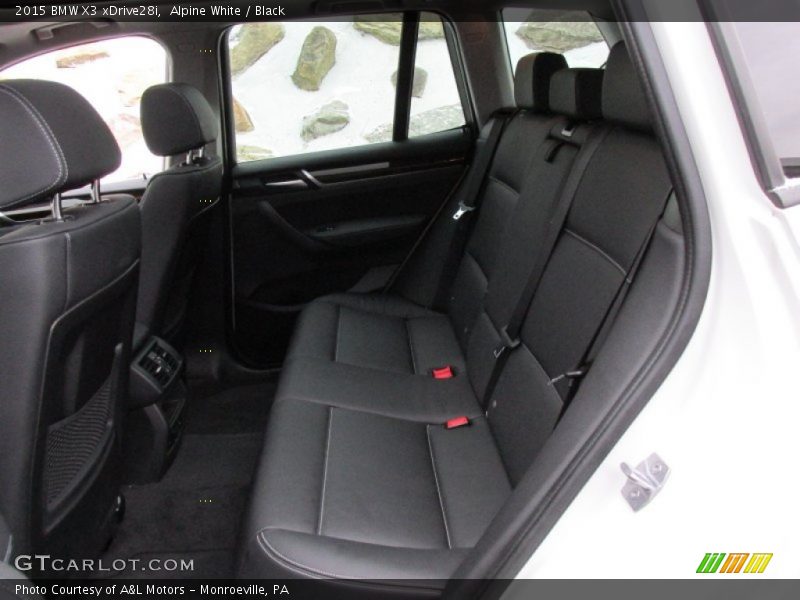 Alpine White / Black 2015 BMW X3 xDrive28i