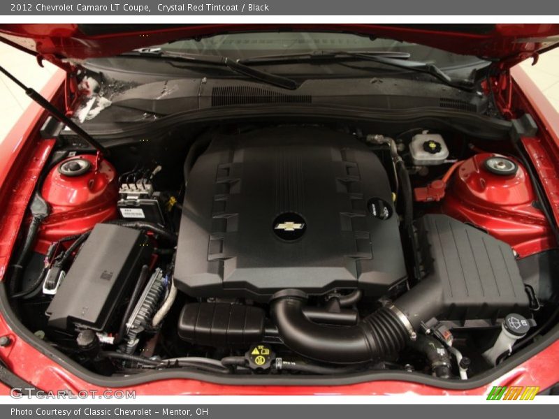 Crystal Red Tintcoat / Black 2012 Chevrolet Camaro LT Coupe