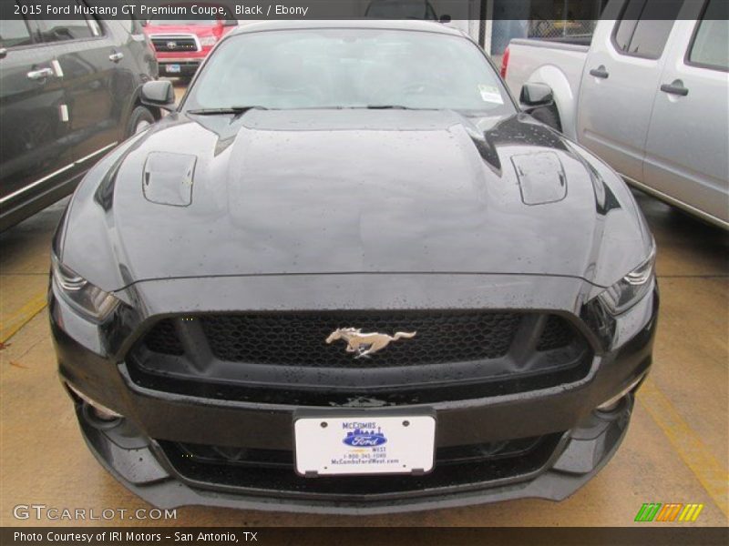 Black / Ebony 2015 Ford Mustang GT Premium Coupe