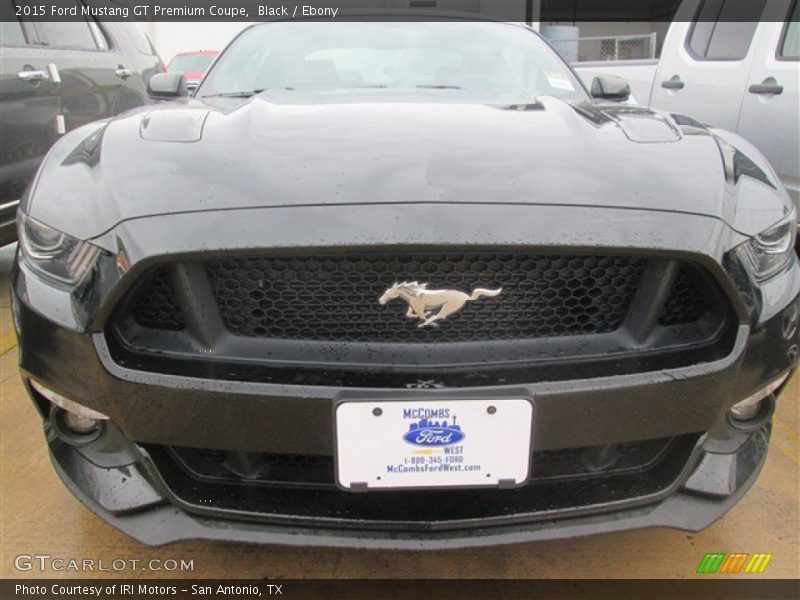 Black / Ebony 2015 Ford Mustang GT Premium Coupe