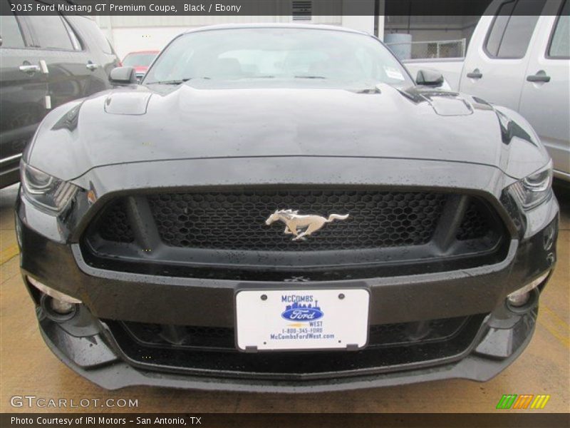 Black / Ebony 2015 Ford Mustang GT Premium Coupe