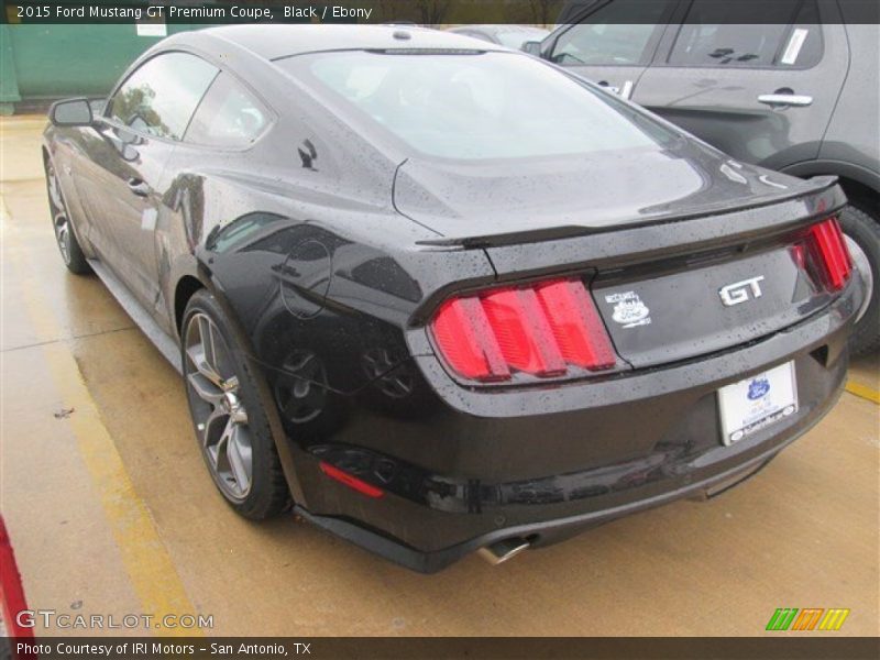 Black / Ebony 2015 Ford Mustang GT Premium Coupe