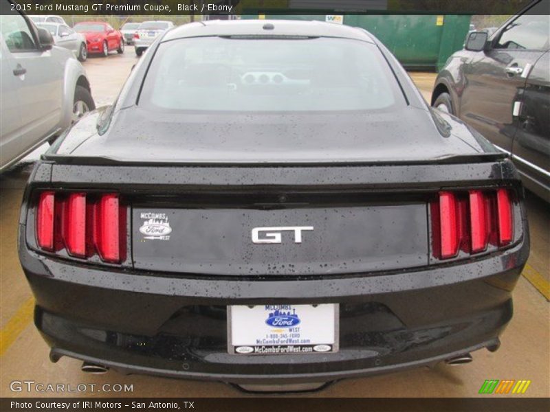Black / Ebony 2015 Ford Mustang GT Premium Coupe