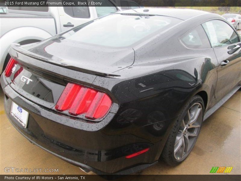 Black / Ebony 2015 Ford Mustang GT Premium Coupe