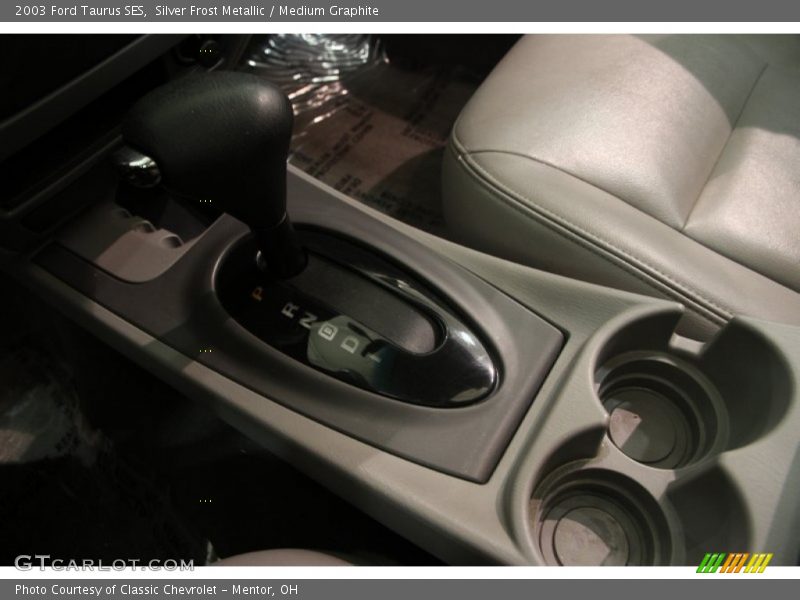 Silver Frost Metallic / Medium Graphite 2003 Ford Taurus SES