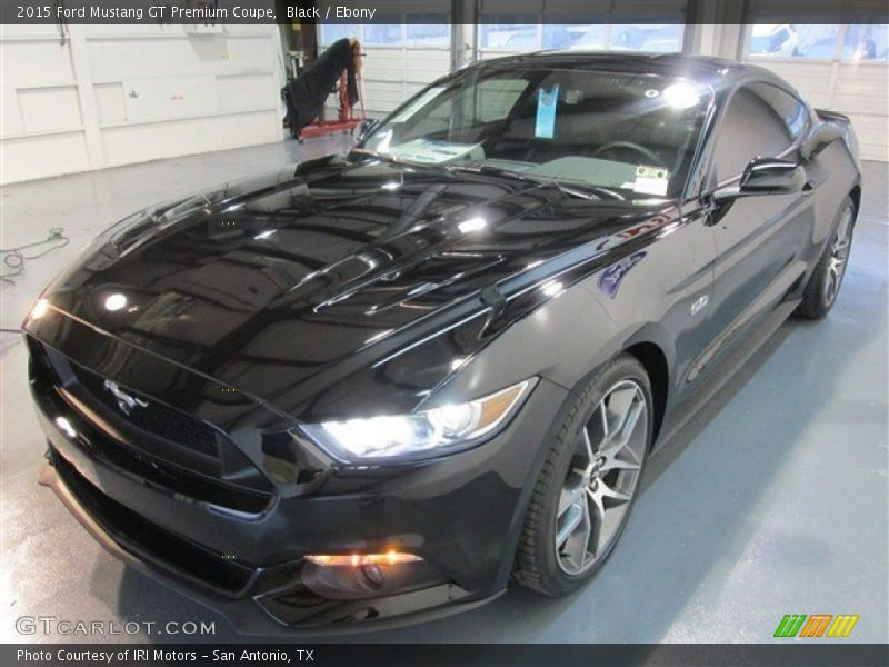 Black / Ebony 2015 Ford Mustang GT Premium Coupe