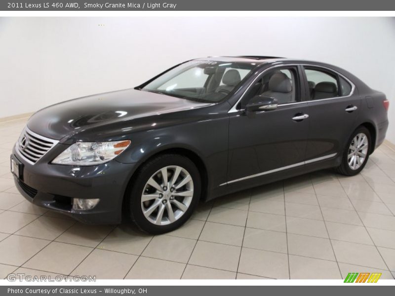 Smoky Granite Mica / Light Gray 2011 Lexus LS 460 AWD