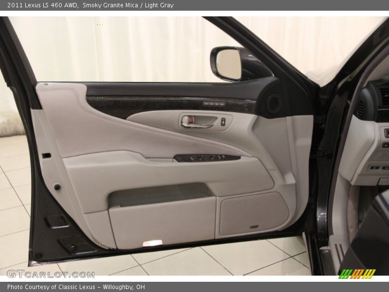 Smoky Granite Mica / Light Gray 2011 Lexus LS 460 AWD