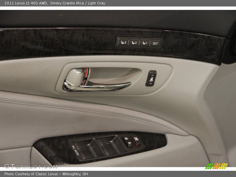 Smoky Granite Mica / Light Gray 2011 Lexus LS 460 AWD
