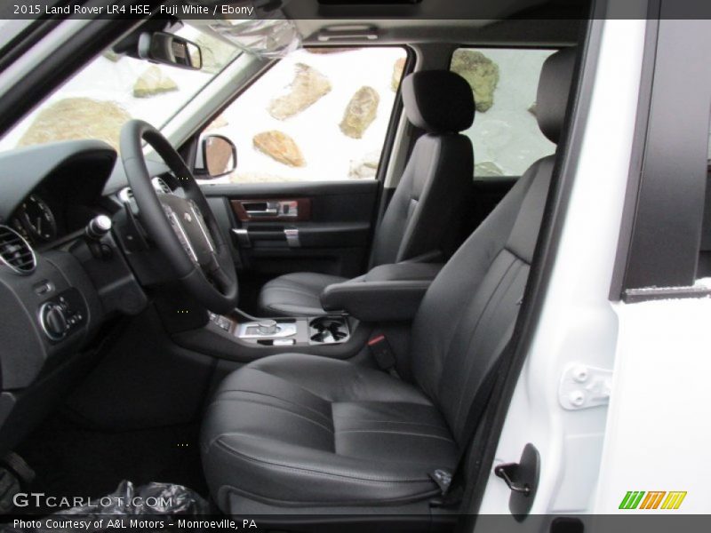 Front Seat of 2015 LR4 HSE
