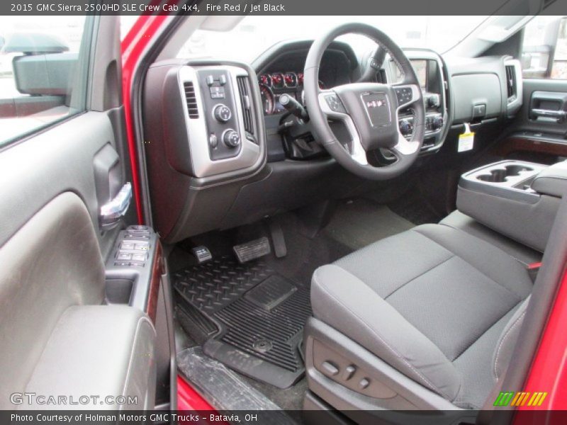 Fire Red / Jet Black 2015 GMC Sierra 2500HD SLE Crew Cab 4x4