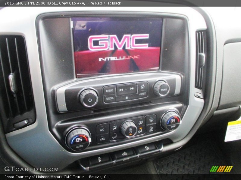 Fire Red / Jet Black 2015 GMC Sierra 2500HD SLE Crew Cab 4x4