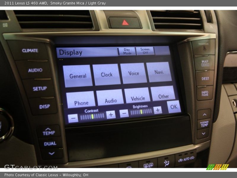 Smoky Granite Mica / Light Gray 2011 Lexus LS 460 AWD