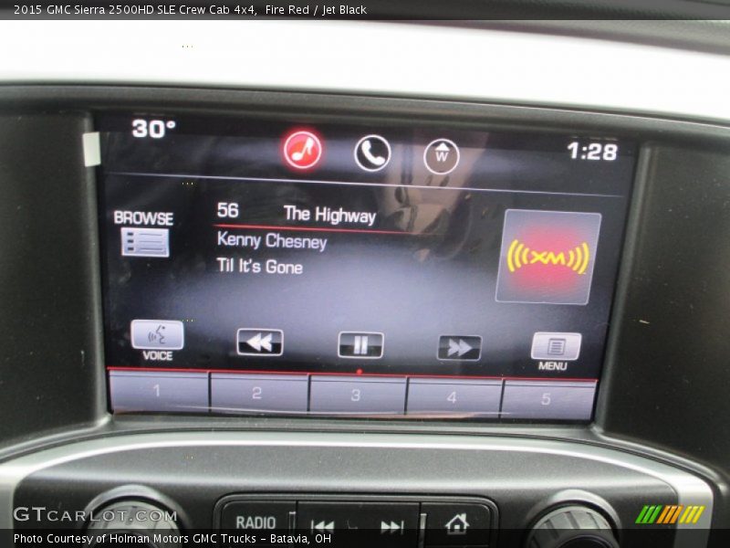 Fire Red / Jet Black 2015 GMC Sierra 2500HD SLE Crew Cab 4x4
