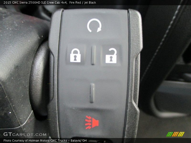Fire Red / Jet Black 2015 GMC Sierra 2500HD SLE Crew Cab 4x4