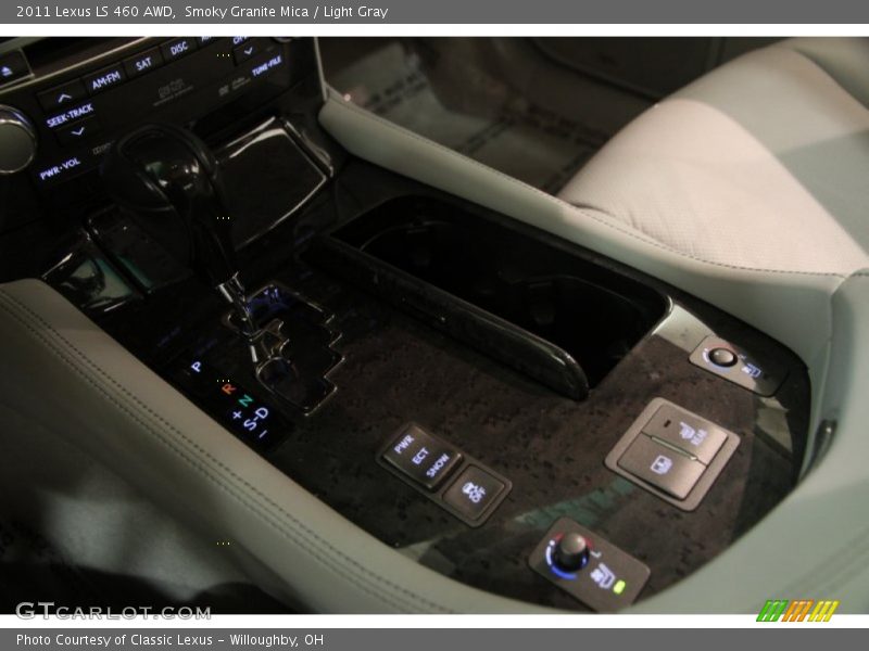Smoky Granite Mica / Light Gray 2011 Lexus LS 460 AWD