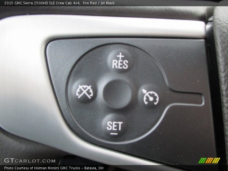 Fire Red / Jet Black 2015 GMC Sierra 2500HD SLE Crew Cab 4x4