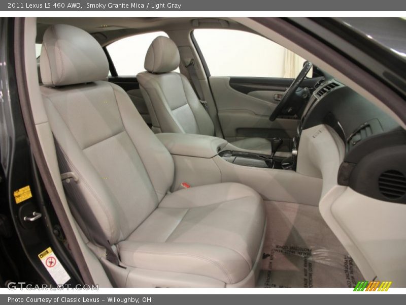 Smoky Granite Mica / Light Gray 2011 Lexus LS 460 AWD