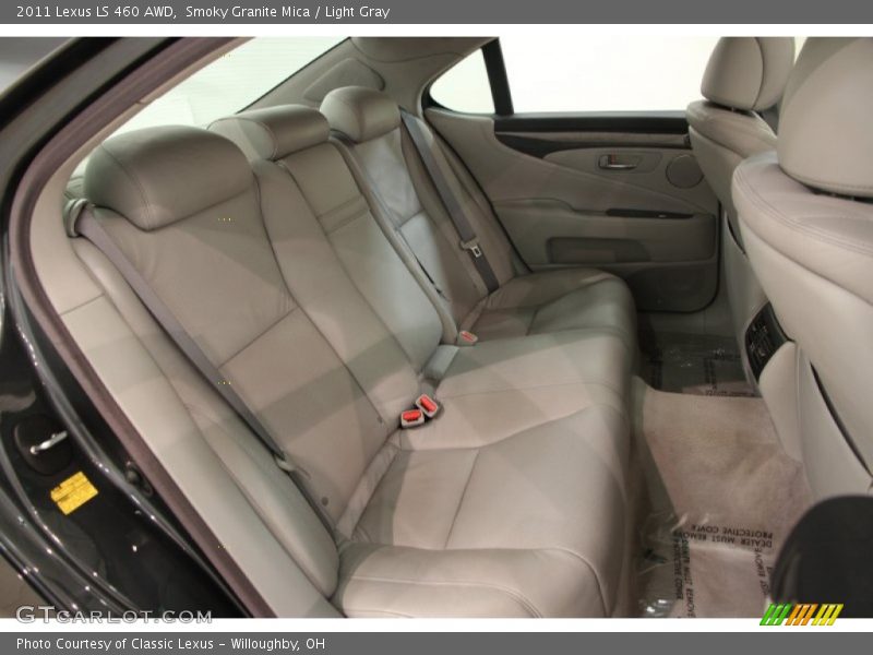 Smoky Granite Mica / Light Gray 2011 Lexus LS 460 AWD