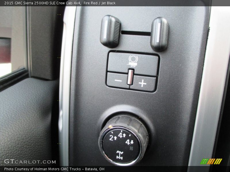 Fire Red / Jet Black 2015 GMC Sierra 2500HD SLE Crew Cab 4x4