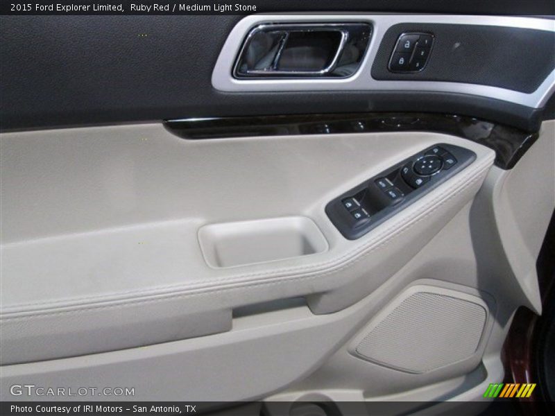 Ruby Red / Medium Light Stone 2015 Ford Explorer Limited