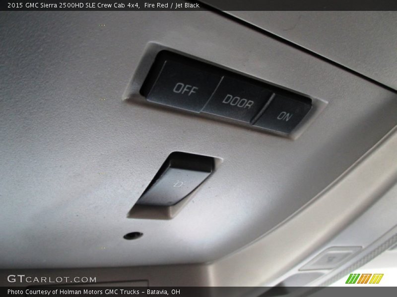 Fire Red / Jet Black 2015 GMC Sierra 2500HD SLE Crew Cab 4x4